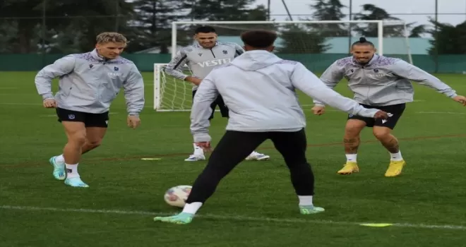 Trabzonspor, Sivasspor maçının hazırlıklarını sürdürdü