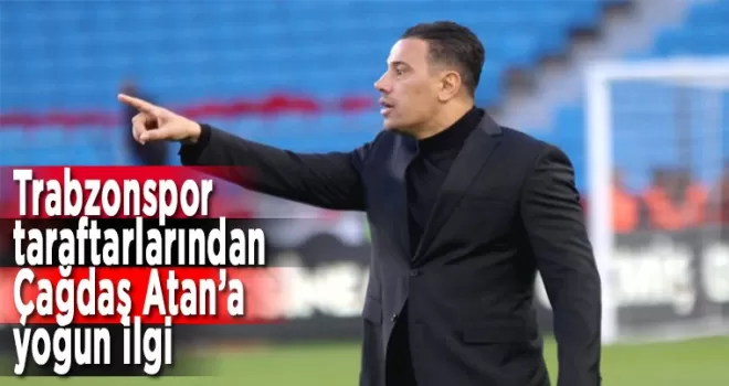 Trabzonspor taraftarlarının Çağdaş Atan girişimi!