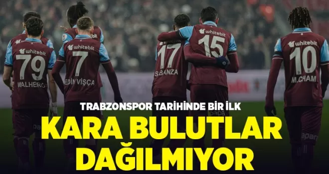 Trabzonspor tarihinde bir ilk! Deplasmanda en uzun galibiyet hasreti