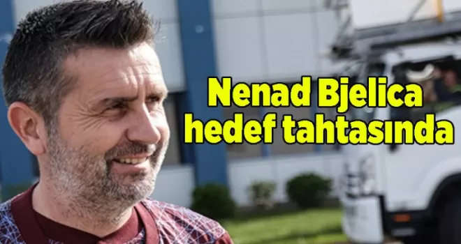 Trabzonspor teknik direktörü Bjelica hedef tahtasında