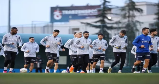 Trabzonspor, Ümraniyespor maçı hazırlıklarına başladı