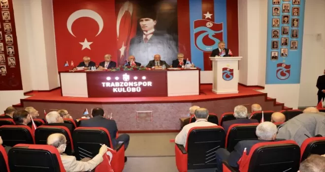 Trabzonspor'un 52. Olağan Divan Genel Kurulu yapıldı