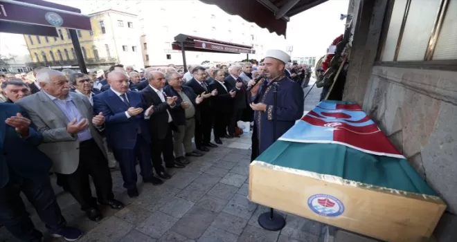 Trabzonspor’un eski yöneticisi Nevzat Ergüney son yolculuğuna uğurlandı