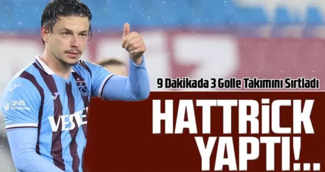 Trabzonspor’un Genç Yıldızı Enis Destan’dan Hattrick!