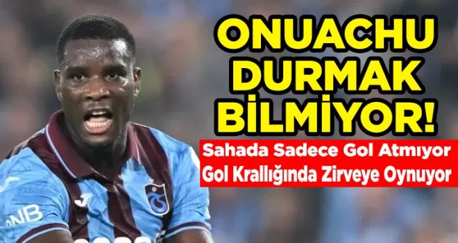  Trabzonspor’un Gol Makinesi Durmak Bilmiyor
