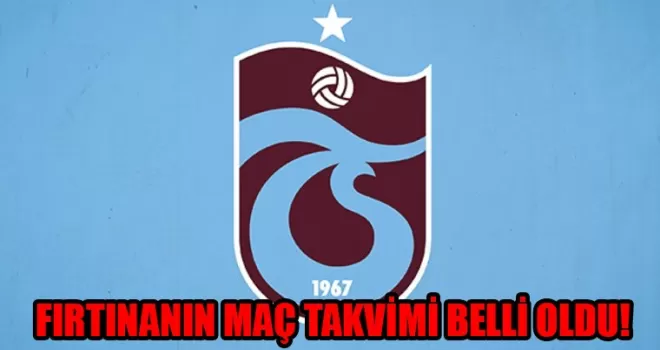 Trabzonspor’un hazırlık maçı programı belli oldu