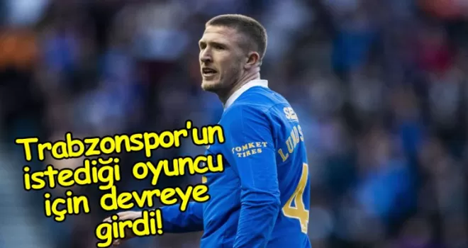 Trabzonspor’un istediği oyuncu için devreye girdi!