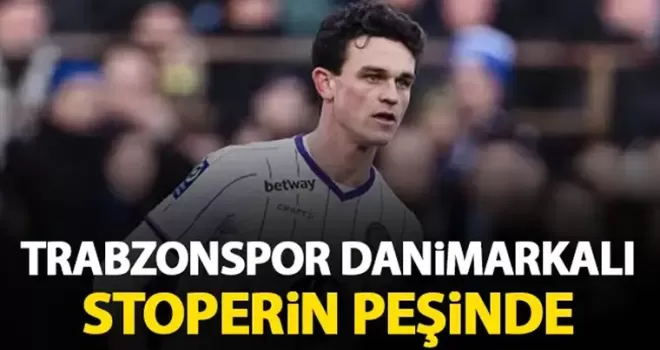 Trabzonspor’un savunmasına Danimarkalı stoper!