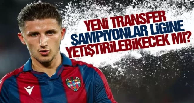 Trabzonspor'un yeni transferi şampiyonlar ligine yetişebilecek mi?