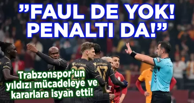 Trabzonspor’un yıldızı mücadeleye ve kararlara isyan etti