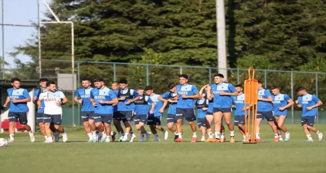 Trabzonspor yeni sezon hazırlıklarını sürdürdü