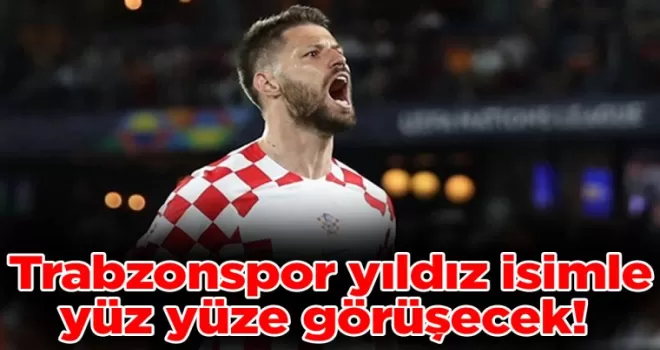 Trabzonspor yıldız isimle yüz yüze görüşecek! 