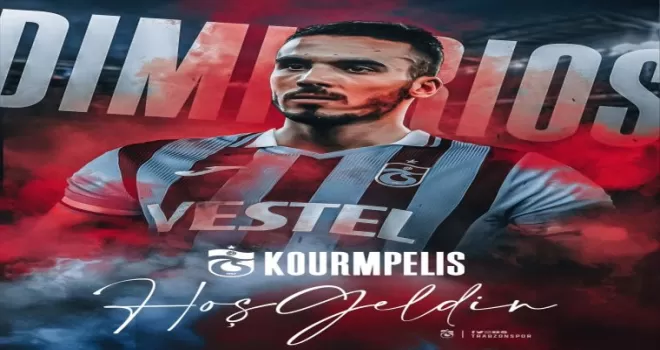 Trabzonspor, Yunan futbolcu Dimitrios Kourmpelis’i renklerine bağladı