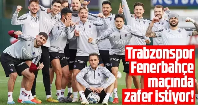 Trabzonspor, zafer hedefliyor