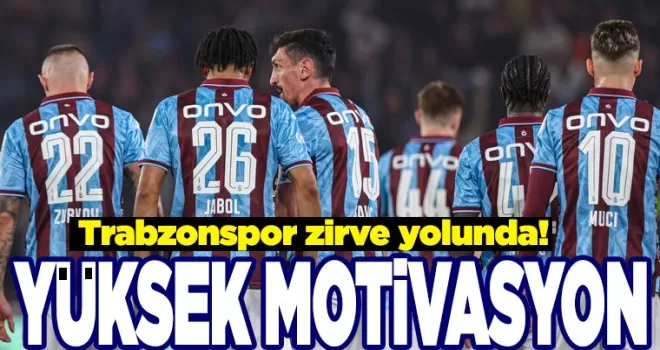 Trabzonspor zirve yolunda! Alanyaspor engeline odaklandı