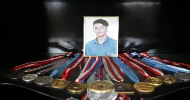 Trafik kazasında ölen milli cimnastikçi Murat Canbaş'ın adı yaşatılıyor