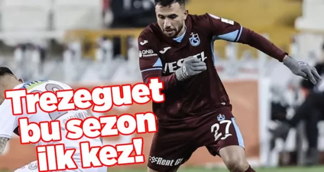 Trezeguet bu sezon ilk kez!
