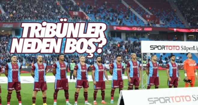 Tribünler neden boş?