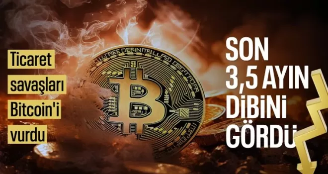 Trump’ın tarife gerilimi etkiledi! Bitcoin 80 bin doların altına indi