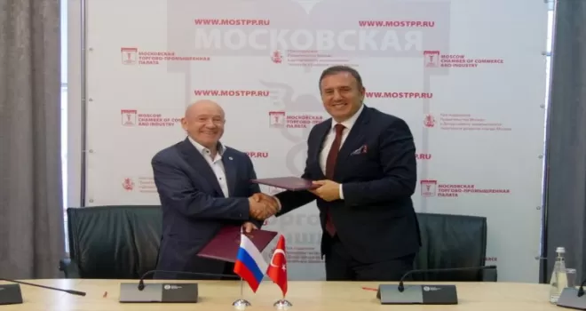 TTSO heyeti Moskova’da temaslarda bulundu