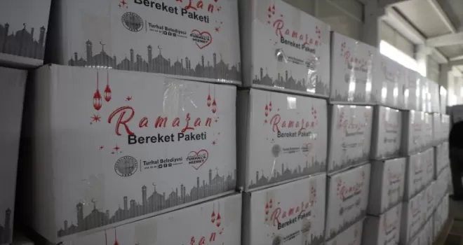 Turhal Belediyesi ramazan ayında 3 bin aileye gıda paketi ulaştıracak