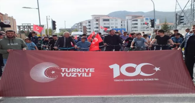 Turhal’da “100. Yıl Bisiklet Turu“ düzenlendi