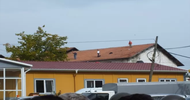 Turhal’da işten çıkarılan maden işçileri eylem yaptı