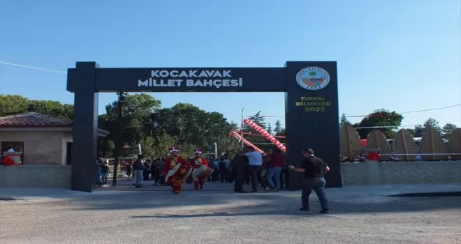 Turhal’da “Millet Bahçesi“ açılışı yapıldı