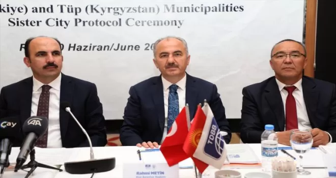 Türk Dünyası Belediyeler Birliği Toplantısı Rize’de yapıldı