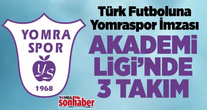 Türk Futboluna Yomraspor İmzası... Akademi Ligi’nde 3 Takım
