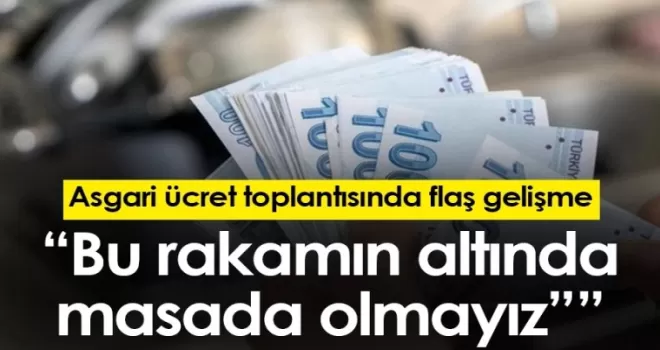 Türk-İş Asgari ücret teklifini açıkladı! “Bu rakamın altında olmayız”