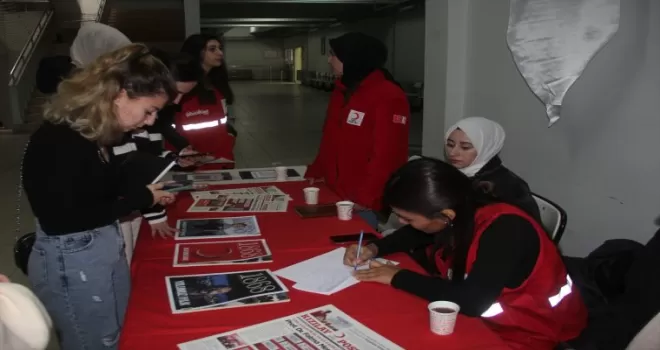 Türk Kızılaydan Havza MYO’da tanıtım ve gönüllü kazanım çalışması
