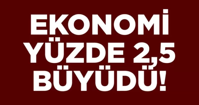Türkiye ekonomisi 2024’ün ikinci çeyreğinde yüzde 2,5 büyüdü