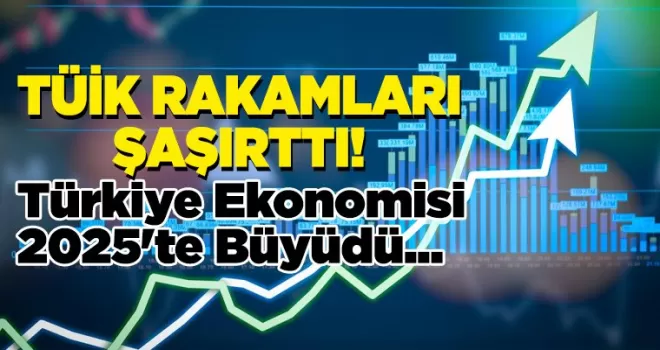 Türkiye Ekonomisi 2025’te Büyüdü...