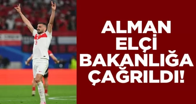 Türkiye’nin Alman Büyükelçisi bakanlığa çağrıldı!