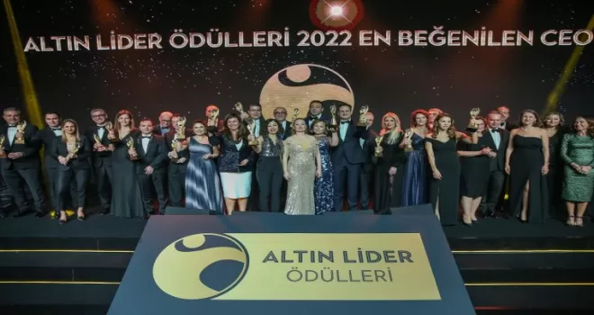 Türkiye’nin "En Beğenilen CEO Altın Liderleri" ödüllerine kavuştu