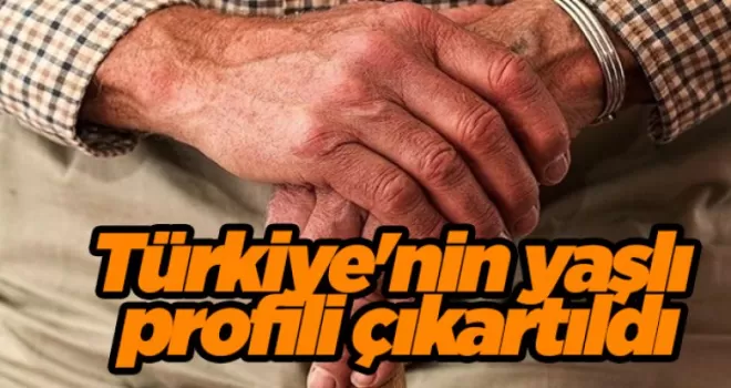 Türkiye’nin yaşlı profili çıkartıldı