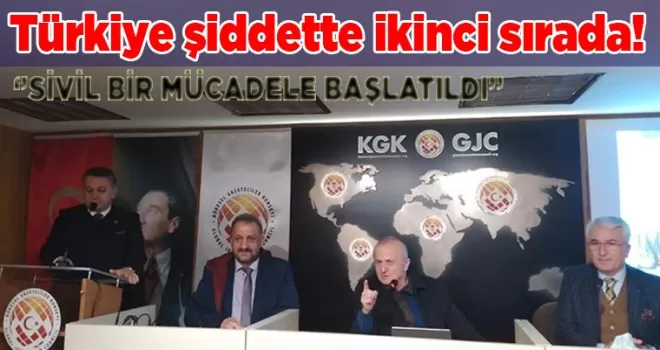Türkiye şiddette ikinci sırada!