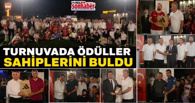 Turnuvada Ödüller Sahiplerini Buldu