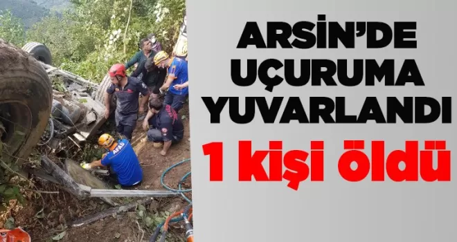 Uçuruma Yuvarlandı... 1 Ölü