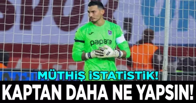 Uğurcan Çakır’dan müthiş istatistik! 
