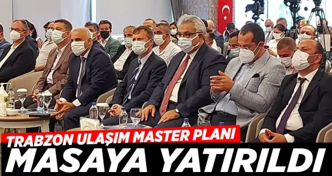 Ulaşım Master Planı Çalışmaları masaya yatırıldı