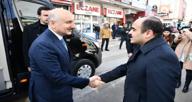 Ulaştırma ve Altyapı Bakanı Karaismailoğlu, Amasya'da konuştu: