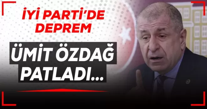 Ümit Özdağ Patladı...