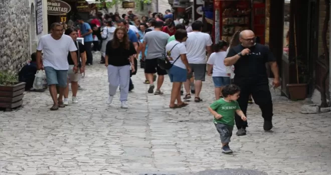 UNESCO kenti Safranbolu’da hafta sonu yoğunluğu