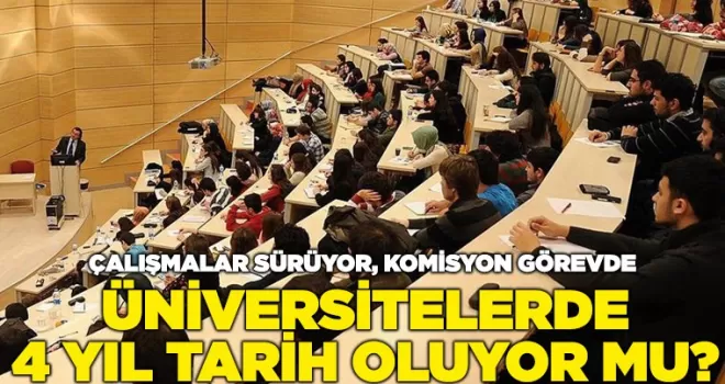 Üniversitelerde 4 Yıl Tarih Oluyor mu?