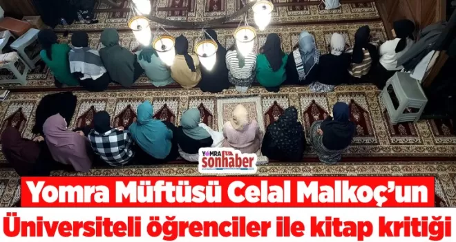 Üniversiteli Öğrencilerinden Camide Kitap Okuma Kampı
