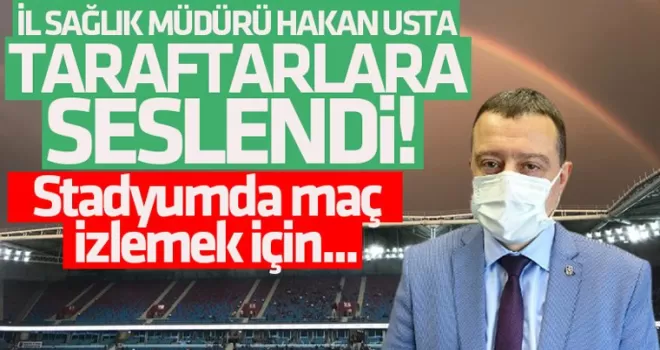 Usta taraftara seslendi: Stadyumda maç izlemek için...