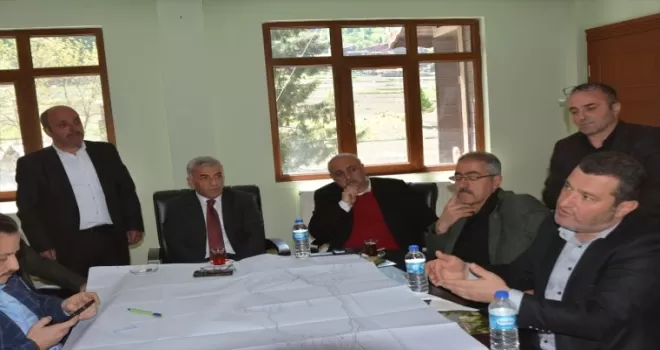 Uzungöl’de millet bahçesi planlama toplantısı yapıldı