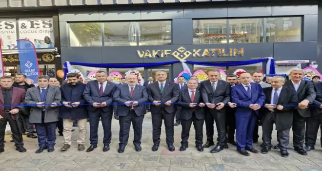 Vakıf Katılım Karabük Şubesi açıldı